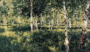 Isaac Levitan Birch Forest oil painting artist